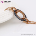 74266-handmade jewelry materials steel ceramic wheel shape bracelets